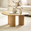 Solid Wood Three Leg Coffee Table