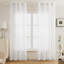 Paire de rideaux transparents en polyester Petrice-81660085-81660094