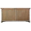 Gracie Oaks 70.75" Window Pane Glass Door Display Credenza