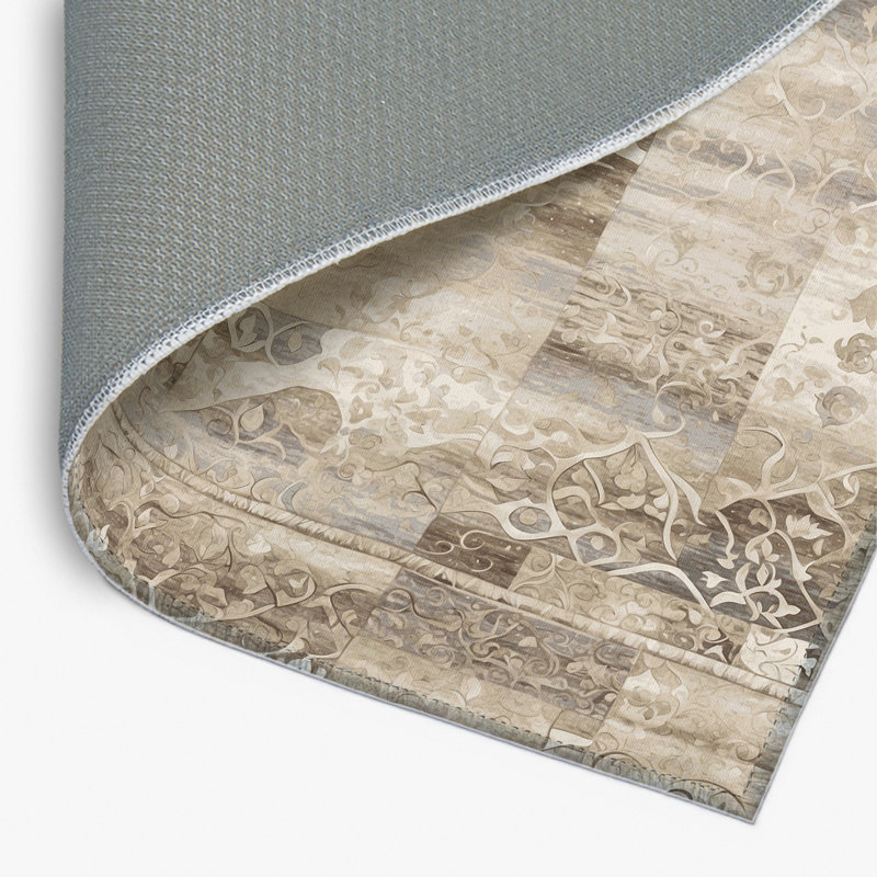 Tapis intérieur et extérieur Golden Radiance, Rectangle 4pi x 6 pi
