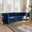 3 Seater Velvet Sofa
