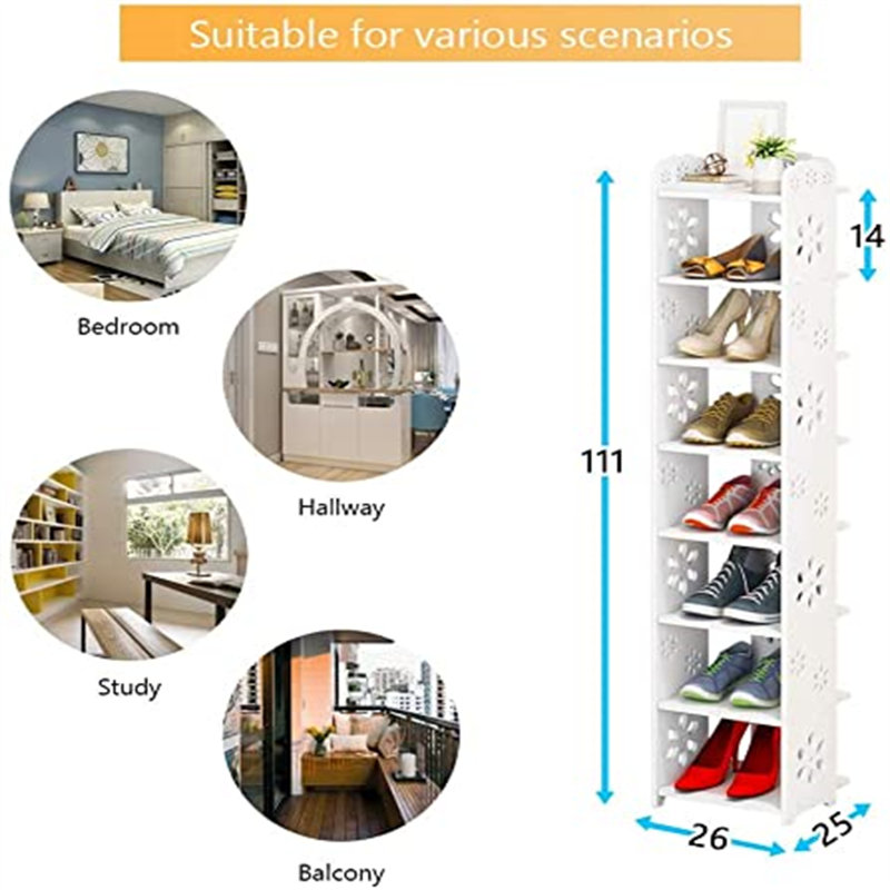 16 Pair Shoe Rack