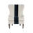 Velvet Wingback Chair