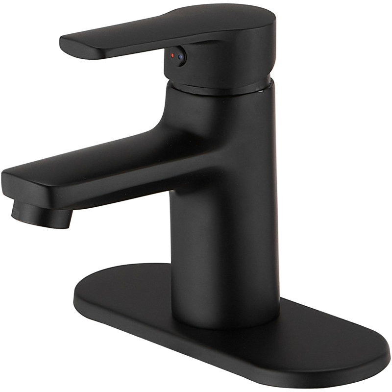 Robinet de salle de bain monocommande à petite arche