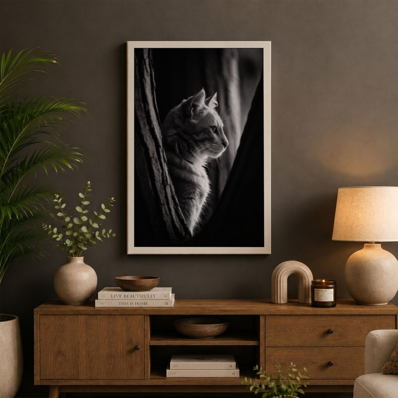 Print, 36x24 - 91.4 x 61.0 cm, Ochre Border