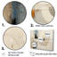 «Blue and White Timeless Minimalisme», ensemble d'art mural abstrait-107742395-107742398