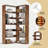 3 Piece Office Set,With 47" Office Computer Desk,Sideboard Cabinet,Corner Bookcase