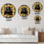 Horloge murale moderne Mona Lisa Neon-73173987