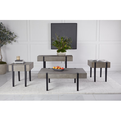 Ensemble de tables basses 4 pièces Jimoh