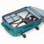 3-Piece Luggage Set  - 24In Checked Suitcase With TSA Lock Travel Duffel Bag Wet-Dry Toiletry Bag,Blue