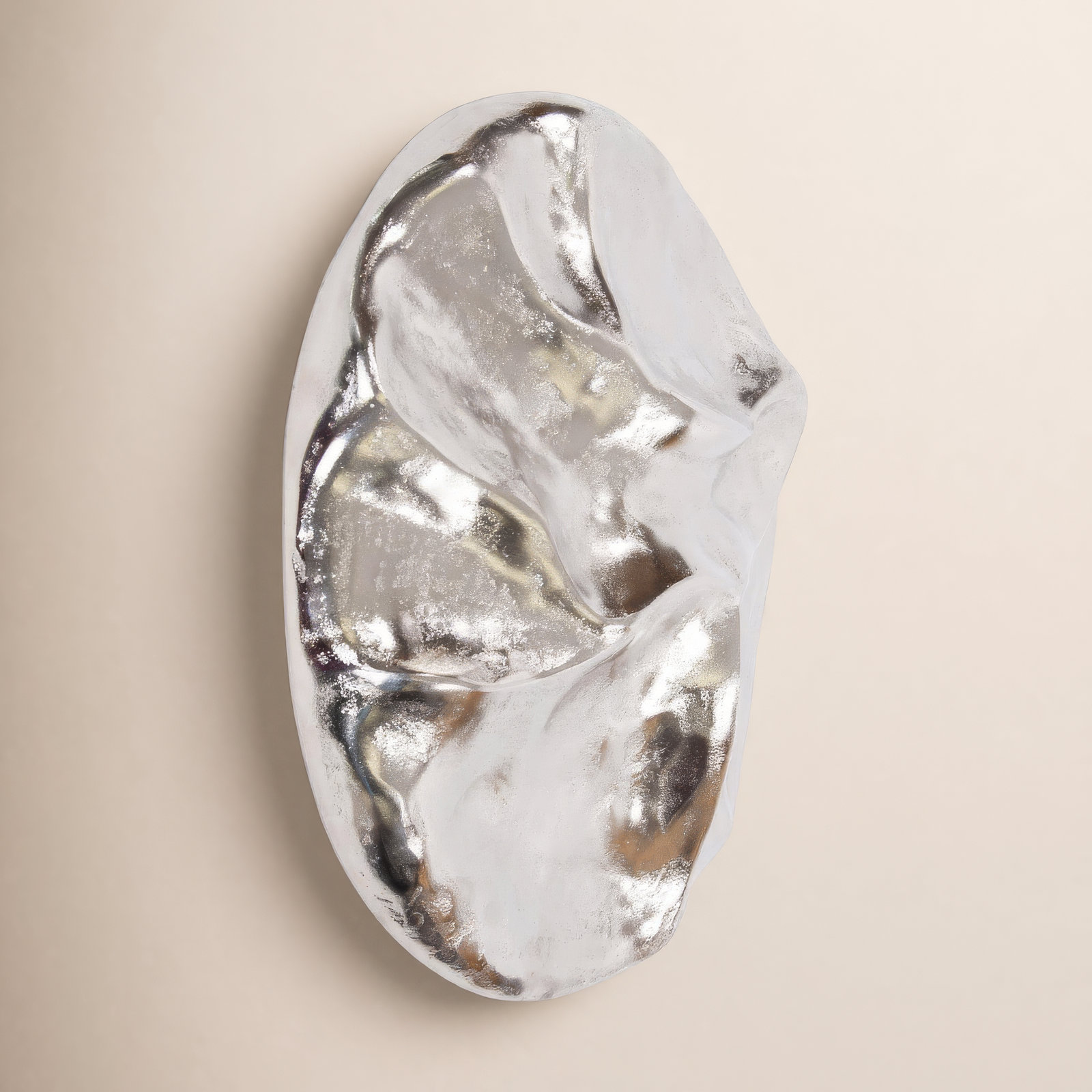 Round Metal Wall Mounted Sculpture