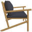 Banc de jardin en bois Aniceto-1262488286