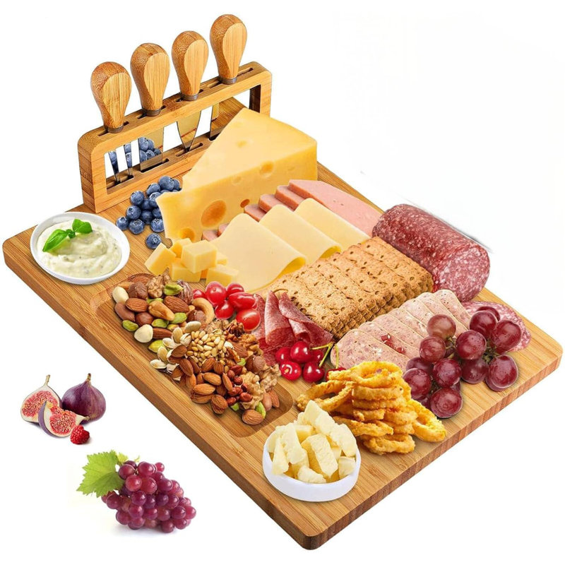 Ensemble de planches à fromage Bamboo