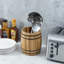 Bamboo Round Utensil Crock