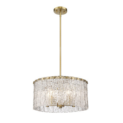 Luminaire suspendu tambour 5 lumières