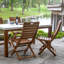 Chaise d'appoint d'extérieur Kinsler Eucalyptus-1868964227