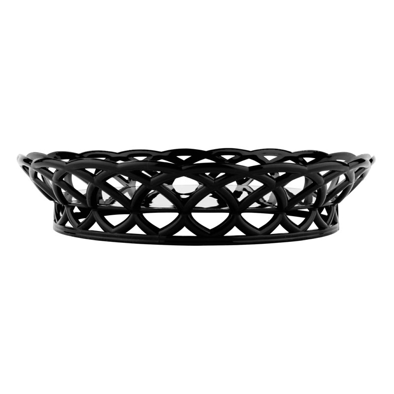 RB-860-BK – 10.5" Round Basket, 2.25" Deep
