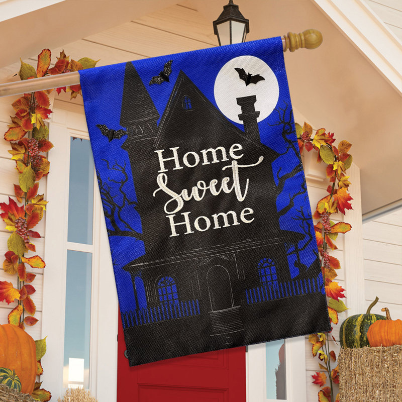 Drapeau de maison Home Sweet Haunted