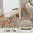 Tawann Machine Washable Floral Farmhouse Area Rug with Non-Slip Backing for Living Room, Dining Room, Bedroom-1728566503