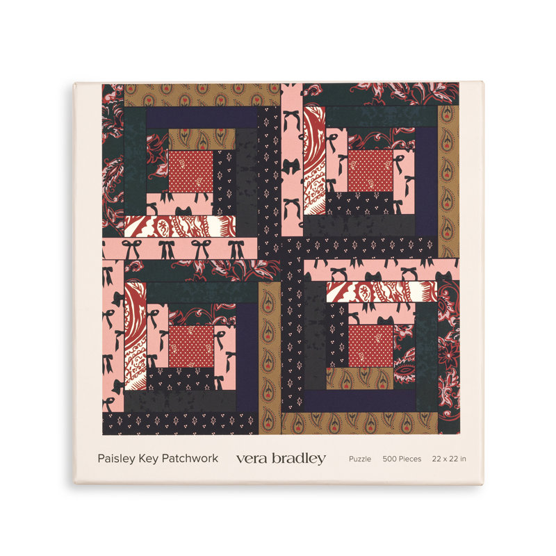 Casse-tête, patchwork à motif cachemire