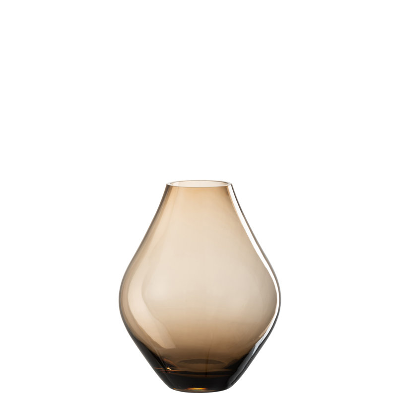 Tralee Glass Table Vase 1, 24cm H x 19cm W x 19cm D