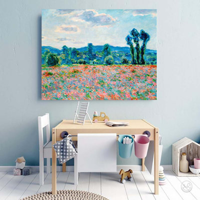 "Champ de coquelicots" par Claude Monet