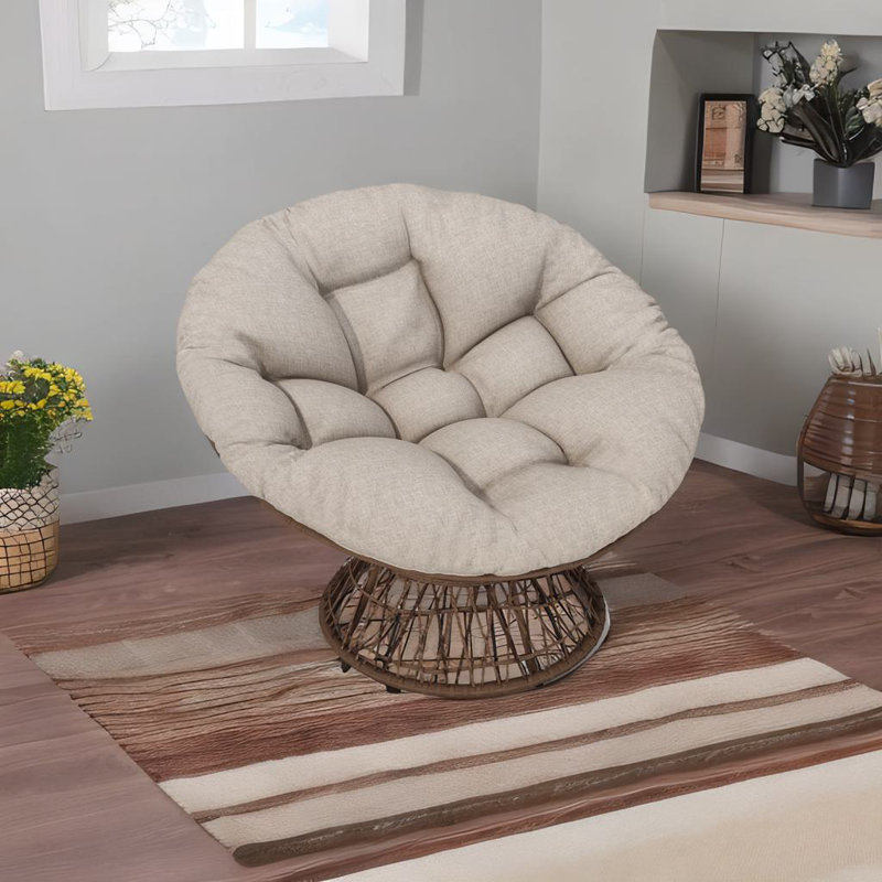 Chaise Papasan 41,5 po, Beige
