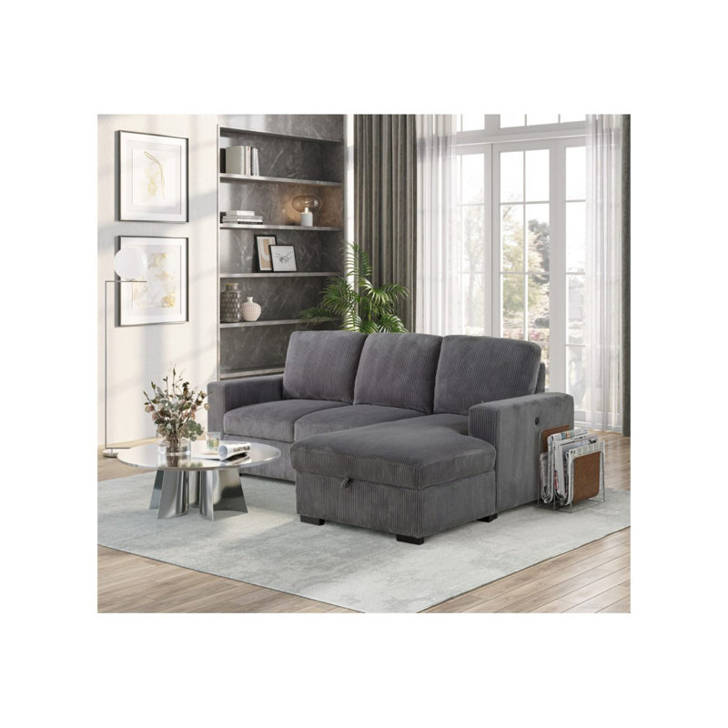 Melody Sectional With Pullout