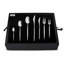 Karaca Thor 84 Piece 316+ Stainless Steel Cutlery Set for 12 People, Silver
