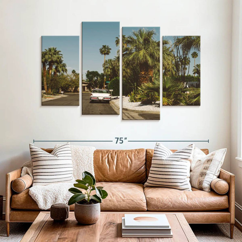 Mehar Palm Springs, H 42 po x l 68 po
