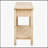 Modern Stylish Console Table with Fir Veneer and Distinctive Design-775258994