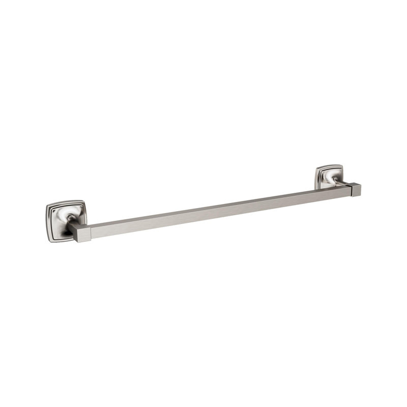 Barre à serviettes murale 26,25 po Stature, P 2,9 po x L 20,2 po x H 0,56 po, Champagne champagne