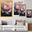 «Blooming Pink Rose Flowers», impression sur toile-395153177-395153176