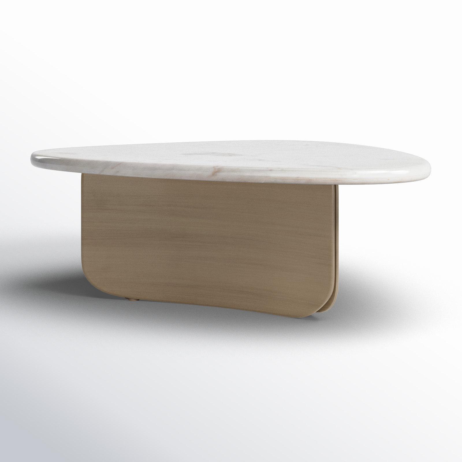 Pablo Coffee Table - Antique Brass