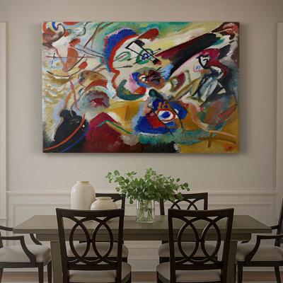 Improvisation (Abstract Composition)-Wassily Kandinsky-Gallery Wrapped Canvas-1913