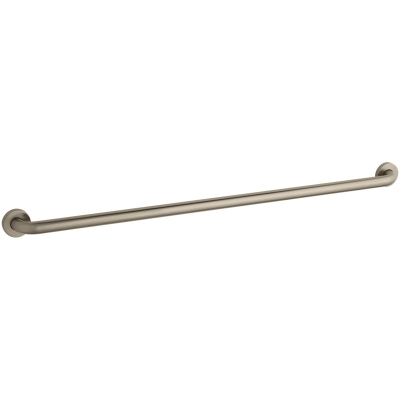 Barre d'appui contemporaine, L 42 po, Bronze brossé éclatant