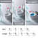 Smart Bidet Toilet with Built-in Tank, Auto Open/Close Lid, Blackout Flush, Heated Seat, Warm Wash, 1.08GPF Auto Flush, Filtering TECH, Foam Shield, Advanced