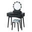Ensemble coiffeuse et tabouret Alinson-1477559170