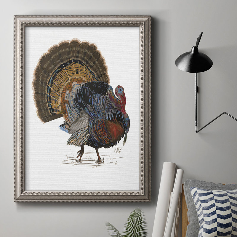 " Turkey Study I " Painting Print, 16" W x 20" H