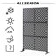 Pacifa Series Metal Privacy Screen-1659743542
