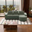 Canapé modulaire en chenille de luxe - Système de coussin à deux couches avec support ergonomique-721216340