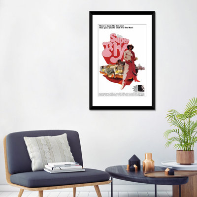 «Super Fly Film», affiche imprimée sur toile