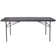 Noah 6' Rectangular Plastic Folding Event Table with Carrying Handle