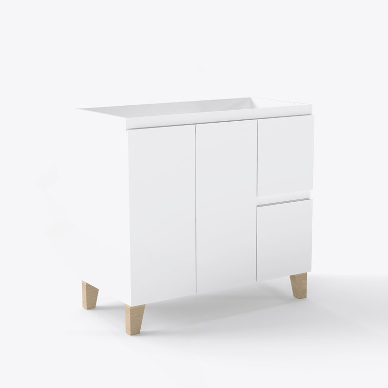 Meuble-lavabo avec 2 portes et 2 tiroirs