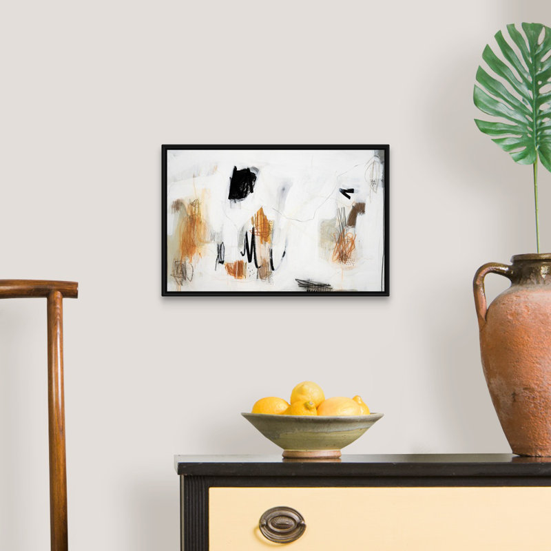 «Beauty Is Everywhere» par B. Robert - reproduction d'art sur toile, H 14 po x l 20 po x P 1,75 po, Cadre noir