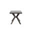 Table en aluminium coulé