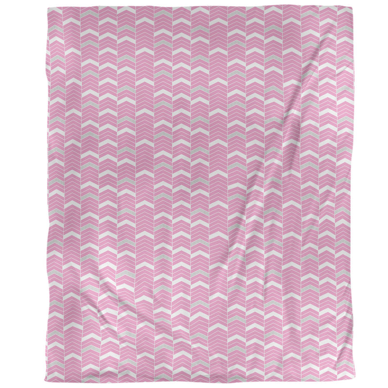 Housse de couette simple Rhonda, Housse de couette pour lit simple, Rose/gris, Microfibre
