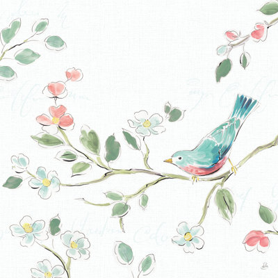 " Springtime III No Words " by Daphne Brissonnet Painting Print