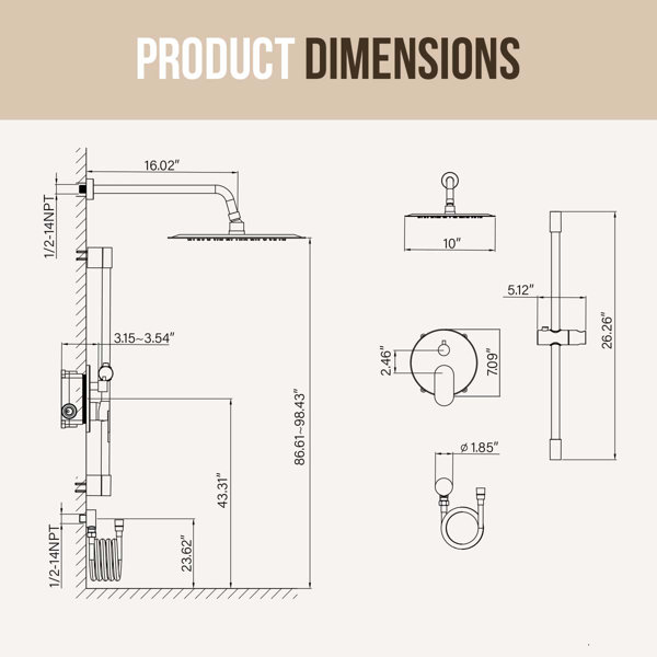 Dimensions du produit