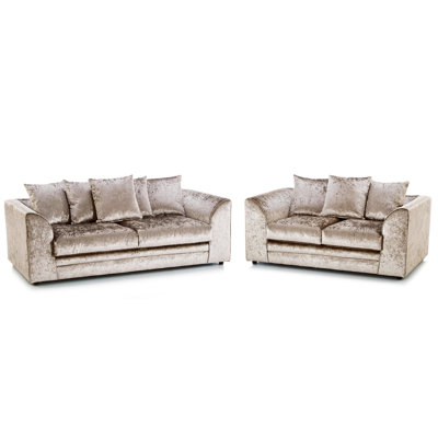 Dinah Velvet Living Room Set